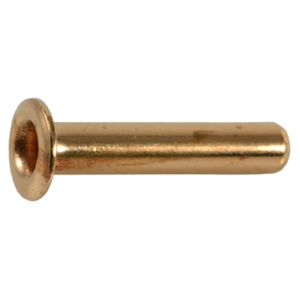 Midwest Fastener .095 Brass Tube Inserts 1 12PK 35727 - main